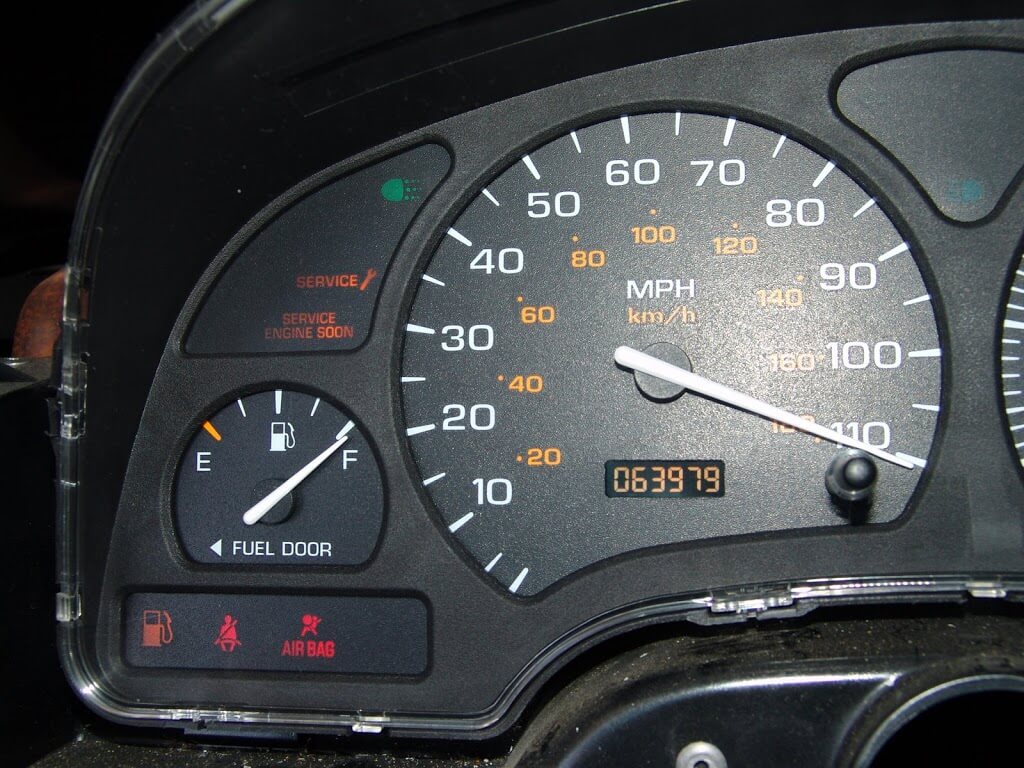 2001 Saturn SL Blown Bulbs In Instrument Cluster
