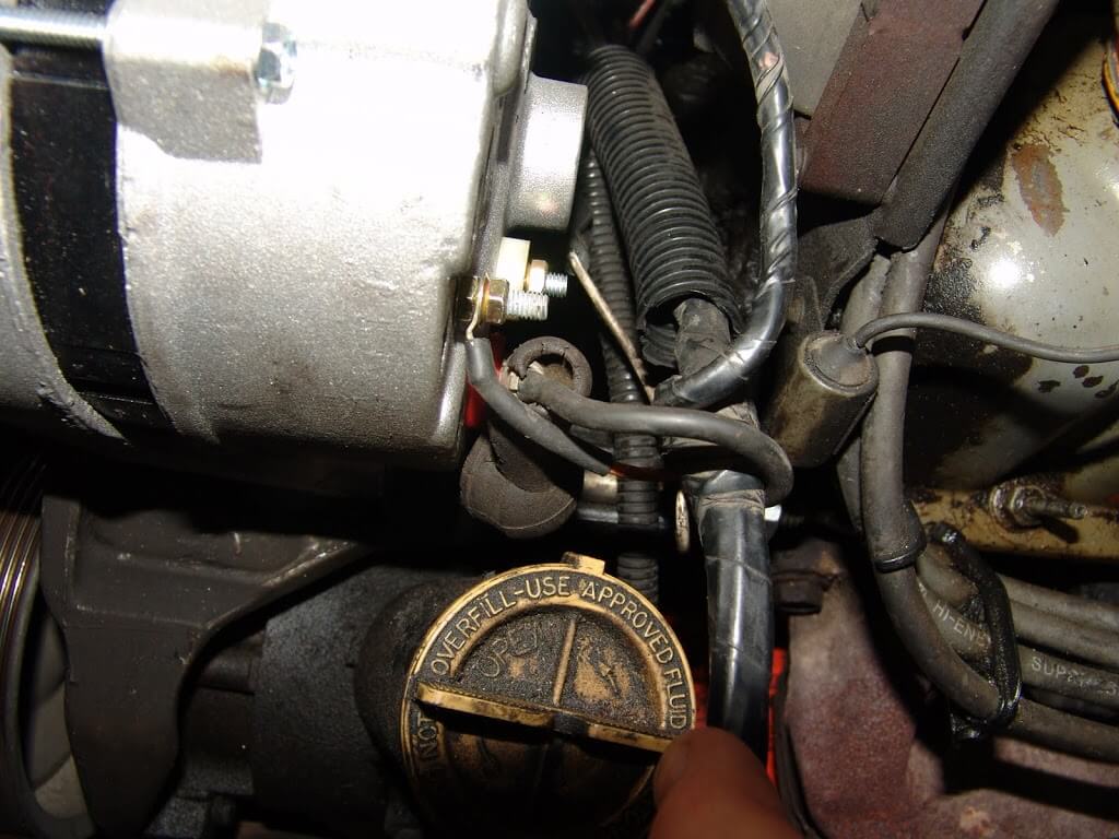 1989 Ford Crown Victoria No Charge Condition Alternator