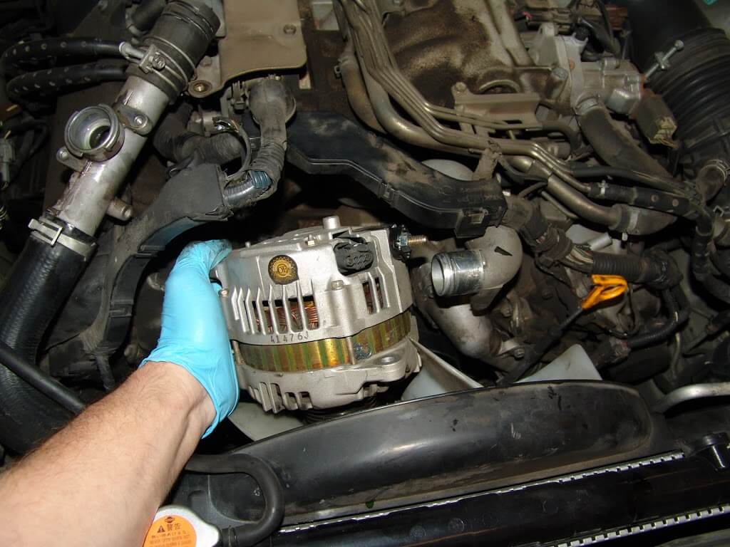 1997 Infiniti Q45 Changing The Alternator Amp Harness