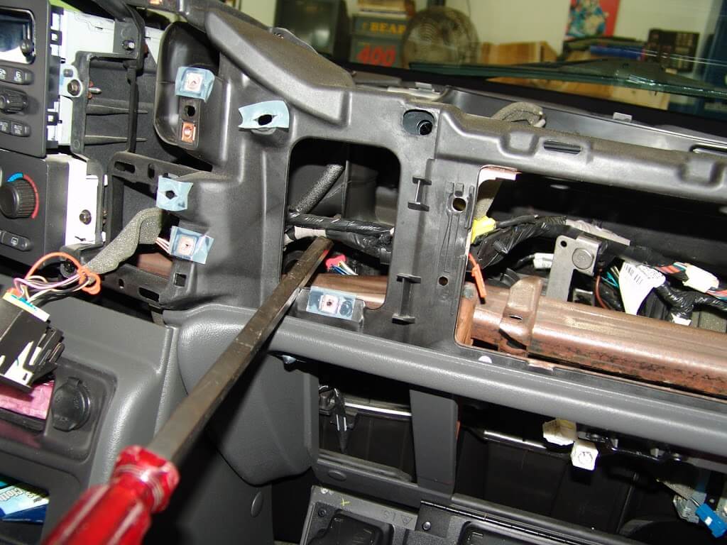 2004 Chevrolet Silverado, Changing The Passenger Side Blend Door