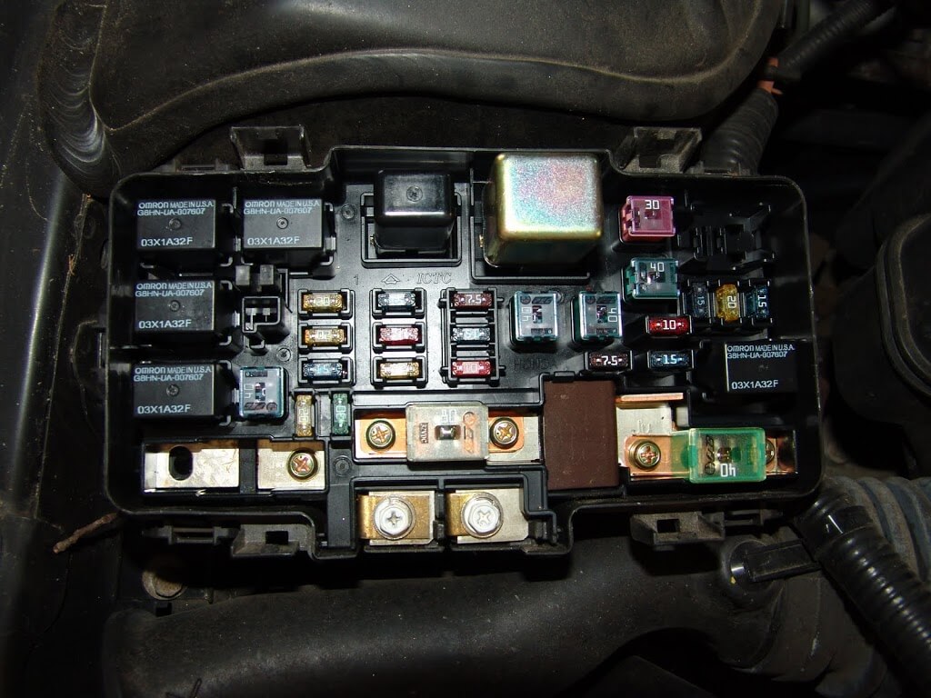 2002 Honda Civic, A/C and Door Locks Do Not Work - Sparky ... 1991 corvette power seat wiring diagram 